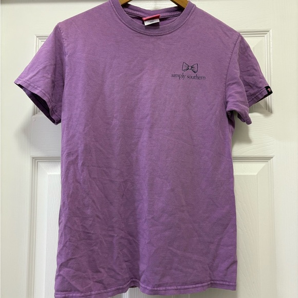 Simply Southern Lavender Short Sleeve Tee - Picture 1 of 3